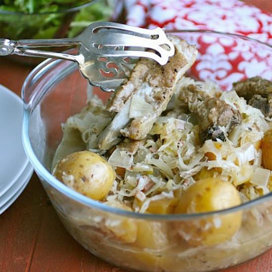Slow Cooker Potato & Spareribs - Recipe photo by SheKnows Food Editor