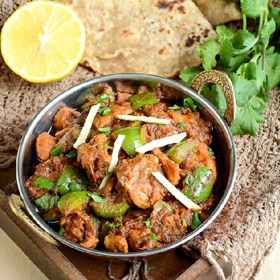Kadai Chicken - Recipe photo by Sangeetha