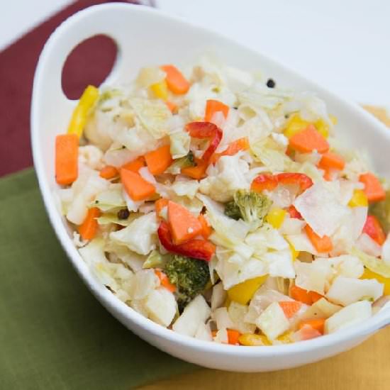 Pickled Vegetable Salad - Recipe photo by momsdish