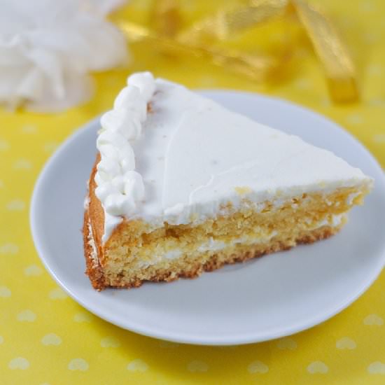 Eggless Yellow cake - Recipe photo by shylajapraveen