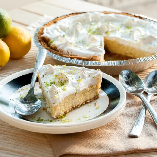 Lime Meringue Pie - Recipe photo by The Crafting Nook