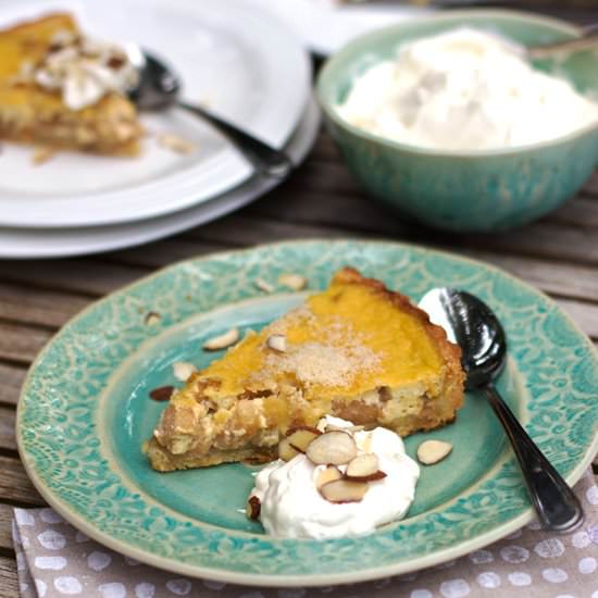 Calvados Apple Tart - Recipe photo by foolproofliving.com