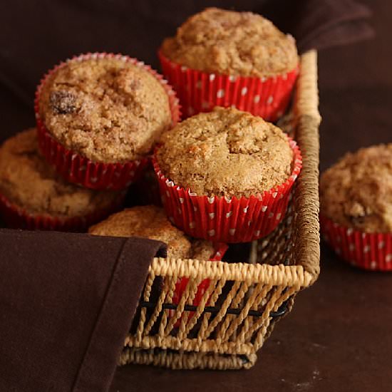 Wheat Germ Muffins - Recipe photo by vrinda
