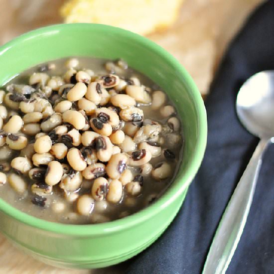 Black Eyed Peas - Recipe photo by Cherished Bliss
