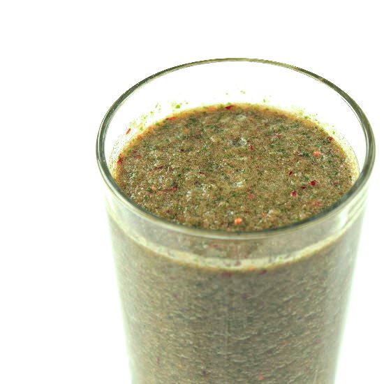 Cranberry Spinach Green Smoothie - Recipe photo by The Gumdrop Button