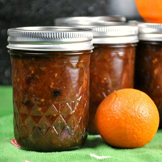 Lemon Clementine Chutney - Recipe photo by allfourburners