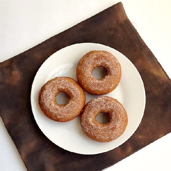 Baked Rum Spiced Doughnuts - Recipe photo by vimithaa