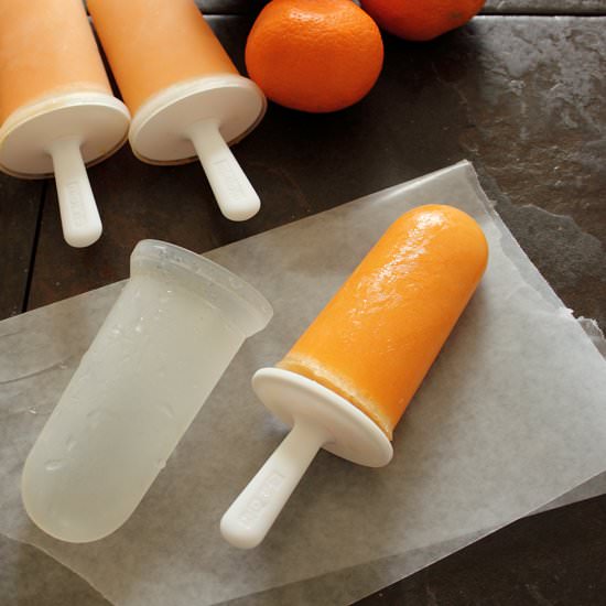 Orange Honey Popsicles - Recipe photo by HomeSkillet