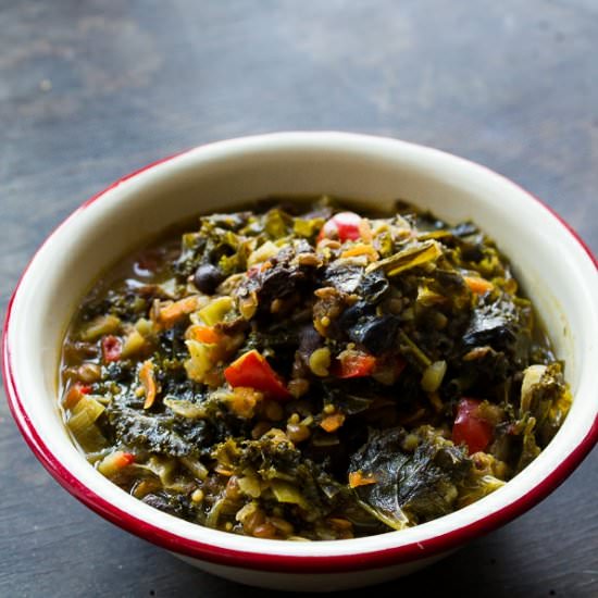 Kale goulash - Recipe photo by readeat