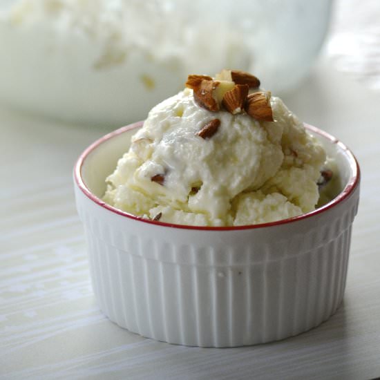 Coconut Almond Ice Cream - Recipe photo by Obsessive Cooking Disorder