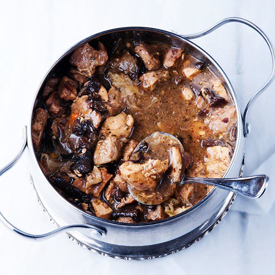 Pork Stew with Mushrooms - Recipe photo by VeronicaG