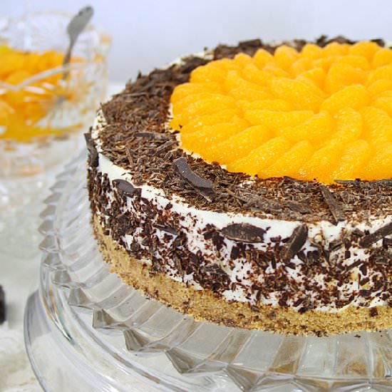 Mandarines Chocolate Cheesecake - Recipe photo by gabrielacuisine