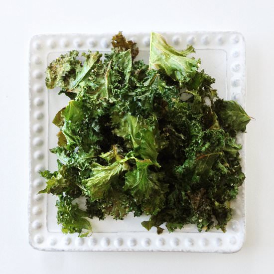Crispy Kale Chips - Recipe photo by TheSkinnyFork