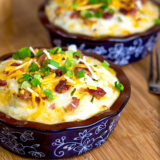 Loaded Shepherd's Pie - Recipe photo by The Midnight Baker