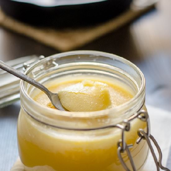 Make your own Ghee - Recipe photo by Paleolland