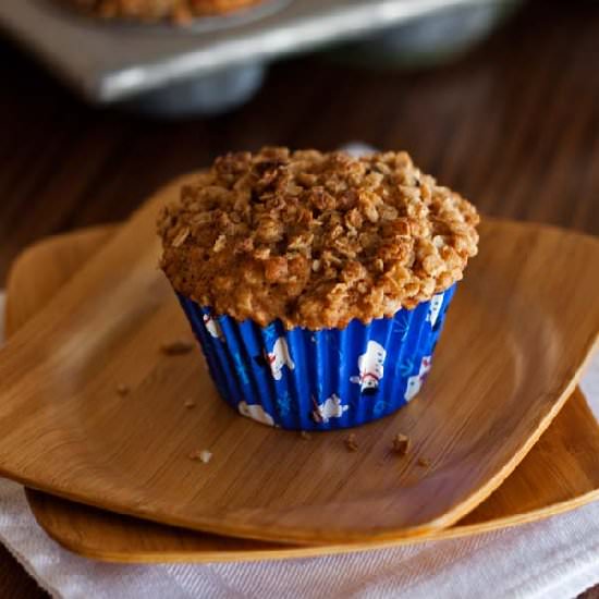 Cinnamon Oat Muffins - Recipe photo by BarbaraBakes