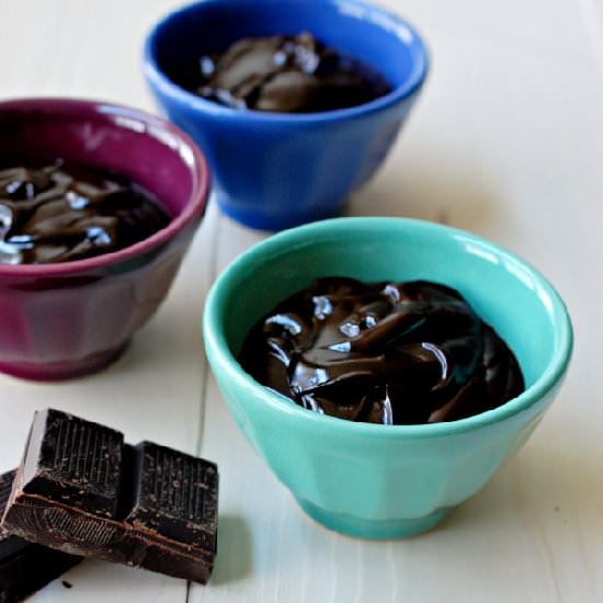 Dark Chocolate Pudding - Recipe photo by evabakes