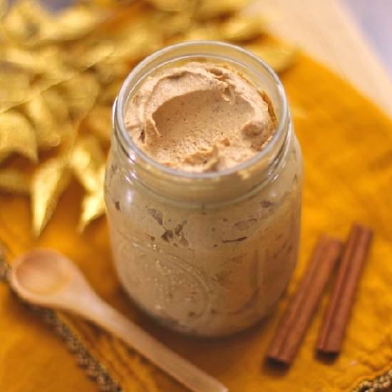 3 ingredient Pumpkin Nut Butter - Recipe photo by dessertswithbenefits