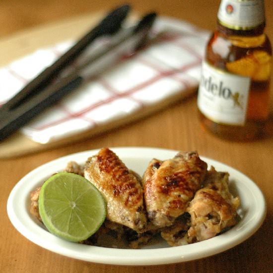 Crockpot Beer Glazed Chicken Wings - Recipe photo by slowcookergourmet