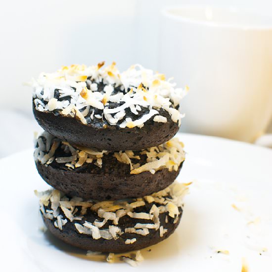 Chocolate Coconut Doughnuts - Recipe photo by buttercreamfanatic