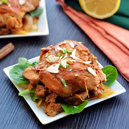 Slow Cooked Moroccan Chicken - Recipe photo by Paleo Fondue