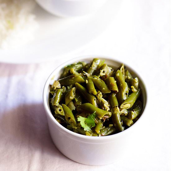 French Beans Foogath - Recipe photo by vegrecipesofindia