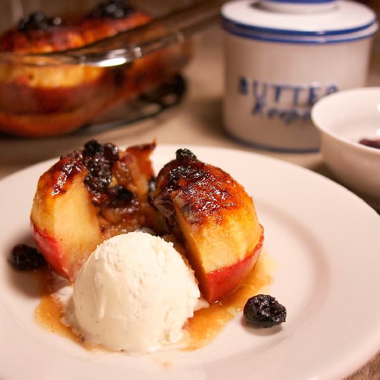 Baked Apples Stuffed Fruit & Nuts - Recipe photo by Diane Balch