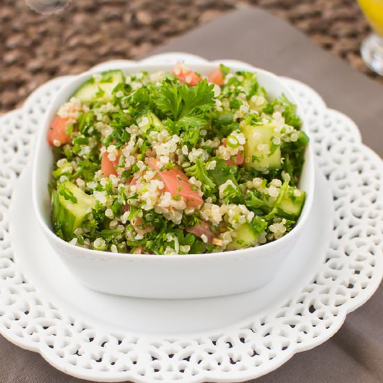 Quinoa Tabbouleh Salad - Recipe photo by littlespicejar