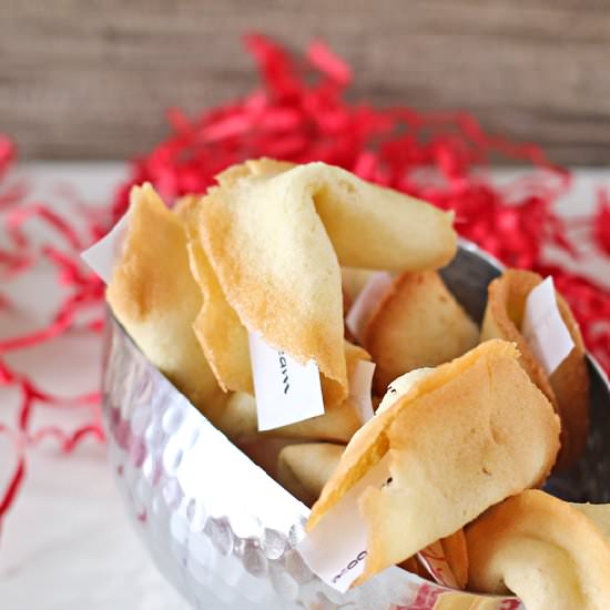 Homemade Fortune Cookies - Recipe photo by Kleinworth &amp; Co