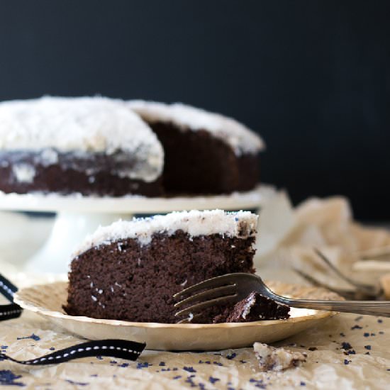 Chocolate Birthday Cake & Frosting - Recipe photo by kitchentonirvana.com