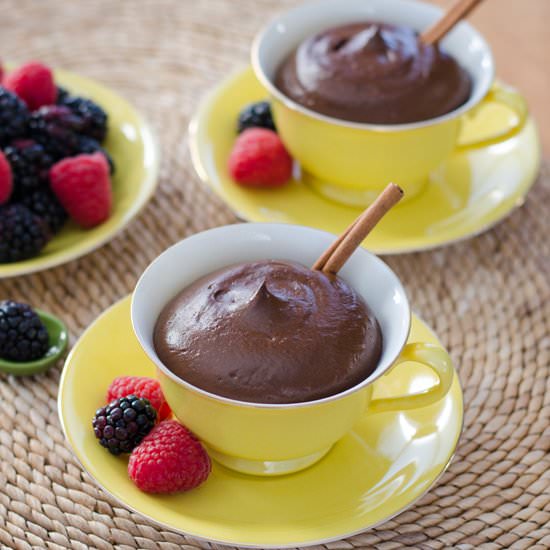 Mexican Chocolate Avocado Mousse - Recipe photo by Cook Eat Well