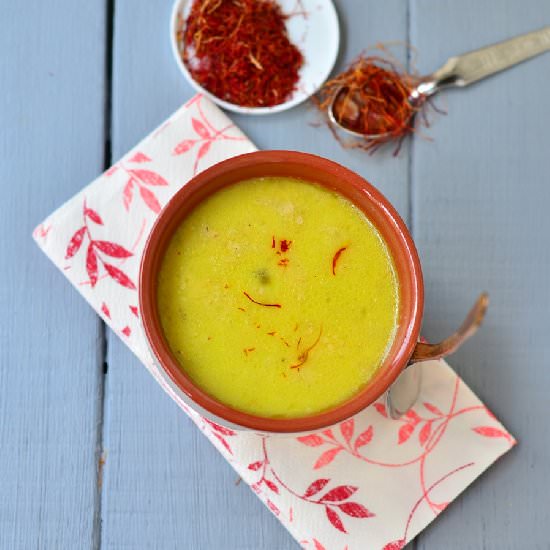 Kesari Mewa Doodh - Recipe photo by cubesnjuliennes
