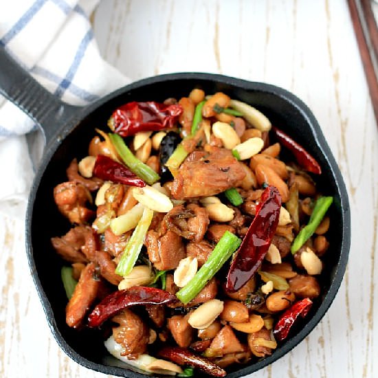 Kung pao chicken - Recipe photo by mybarecupboard