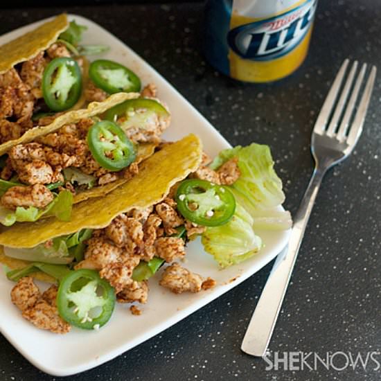 Spicy Lime Turkey Tacos - Recipe photo by SheKnows Food Editor