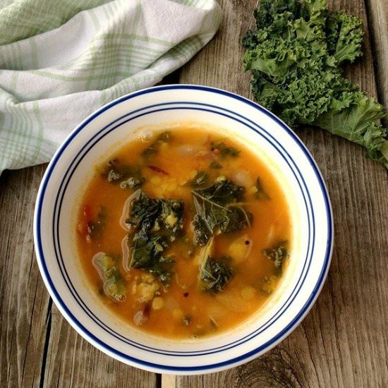 Kale Sambar - Recipe photo by vimithaa