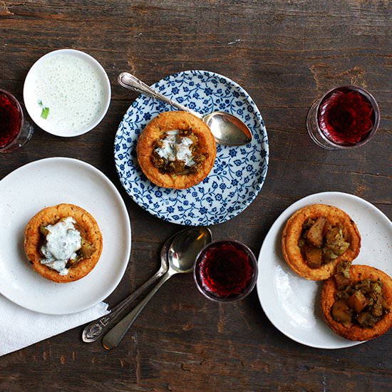 Baked Samosa Tartlets - Recipe photo by onesmallpot
