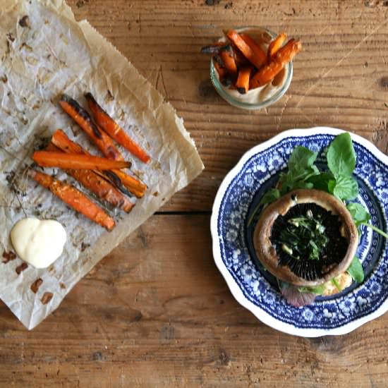 Portobello Burger - Recipe photo by Yellow lemon tree