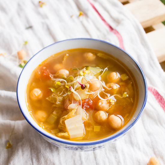 Vegan Minestrone - Recipe photo by readeat