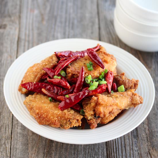 Chongqing Chicken Wings - Recipe photo by kirbie