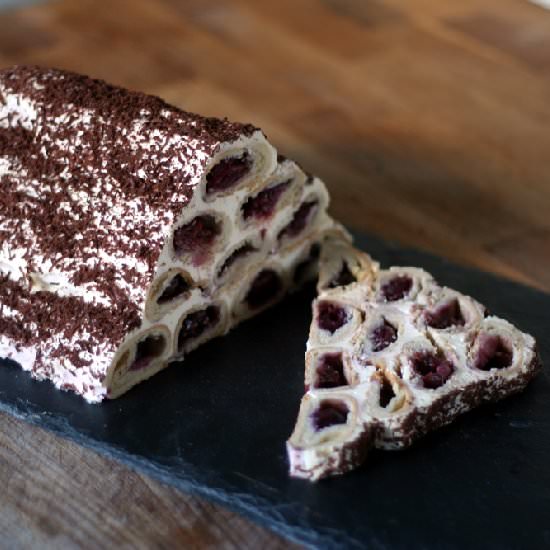 Woodpile Cake - Recipe photo by MAB