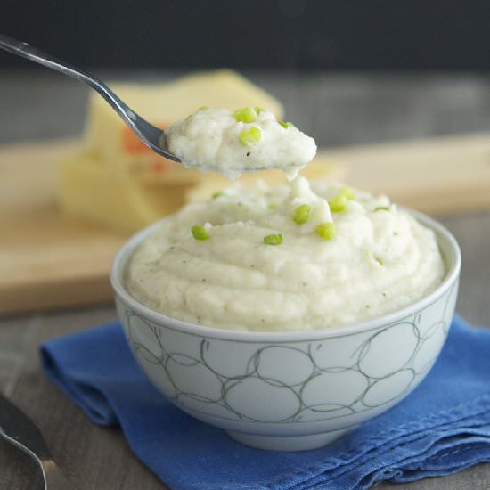 Creamy Mashed Cauliflower - Recipe photo by TheIronYou