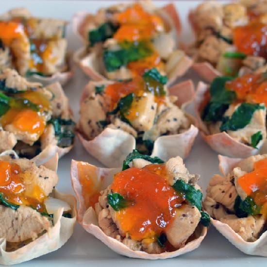 Asian Spiced Chicken Cups - Recipe photo by AnecdotesAppleCores