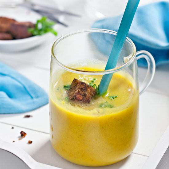 Pepper and Jerusalem Artichoke Soup - Recipe photo by Azabel