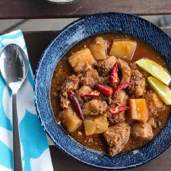 Chicken Vindaloo - Recipe photo by Yi