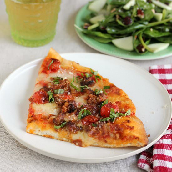 Pizza Alla Vodka - Recipe photo by mrsregueiro