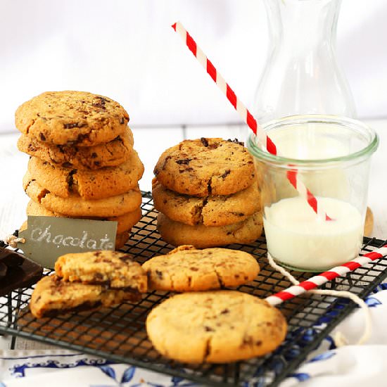 Chocolate chip cookies - Recipe photo by madameedith