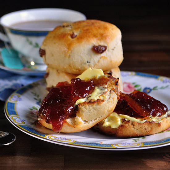 Earl Grey, Apricot & Sultana Scones - Recipe photo by JuniperCakery