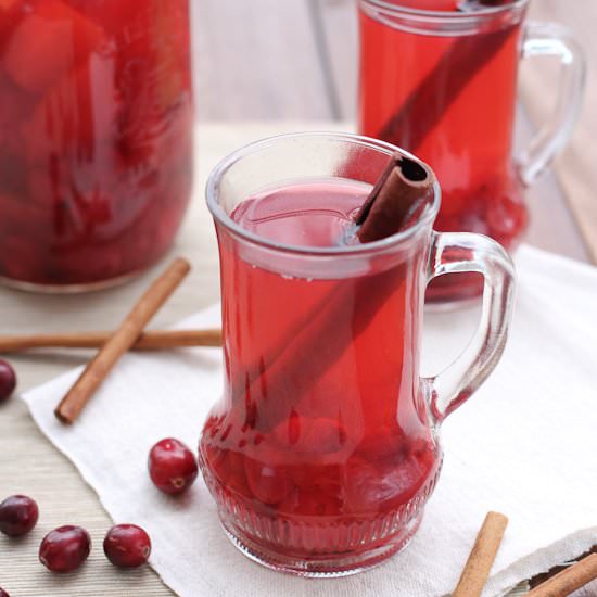 Spiced Cranberry Apple Punch - Recipe photo by MariaUshakova