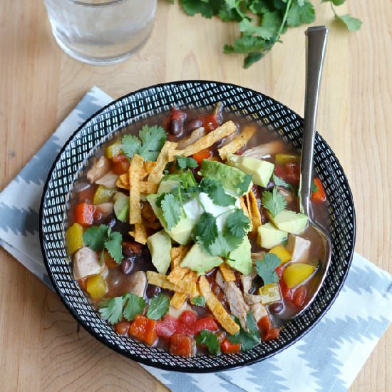 Chicken Tortilla Soup - Recipe photo by yoursouthernpeach