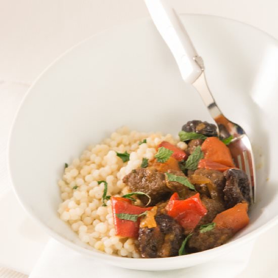 North African Beef Stew - Recipe photo by Diva Eats World